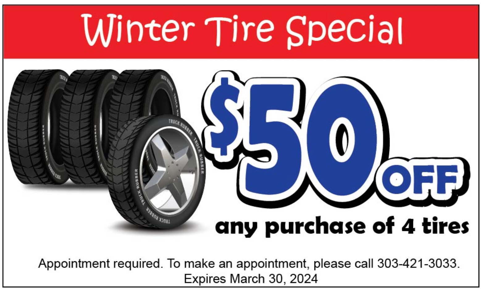 Winter Tire Special | Denver's Quality Automotive